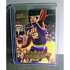 1995-96 Karl Malone Fleer Ultra #185 Basketball Card